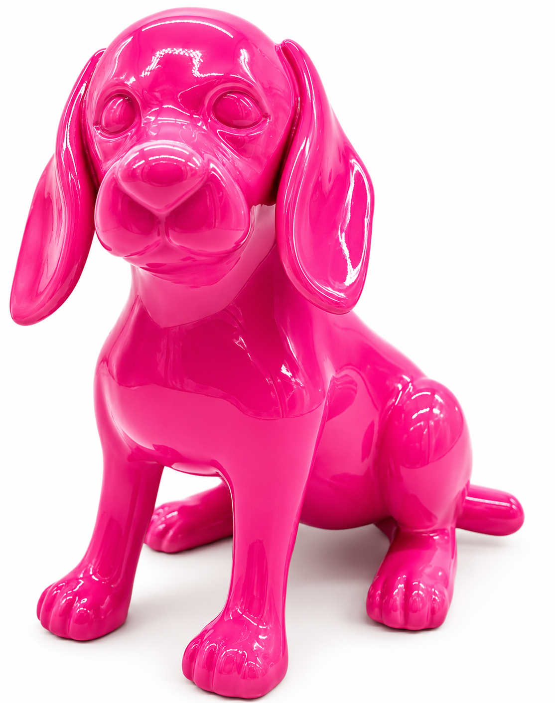 Unicolour Dachshund sculpture - alternate product view | KULORI