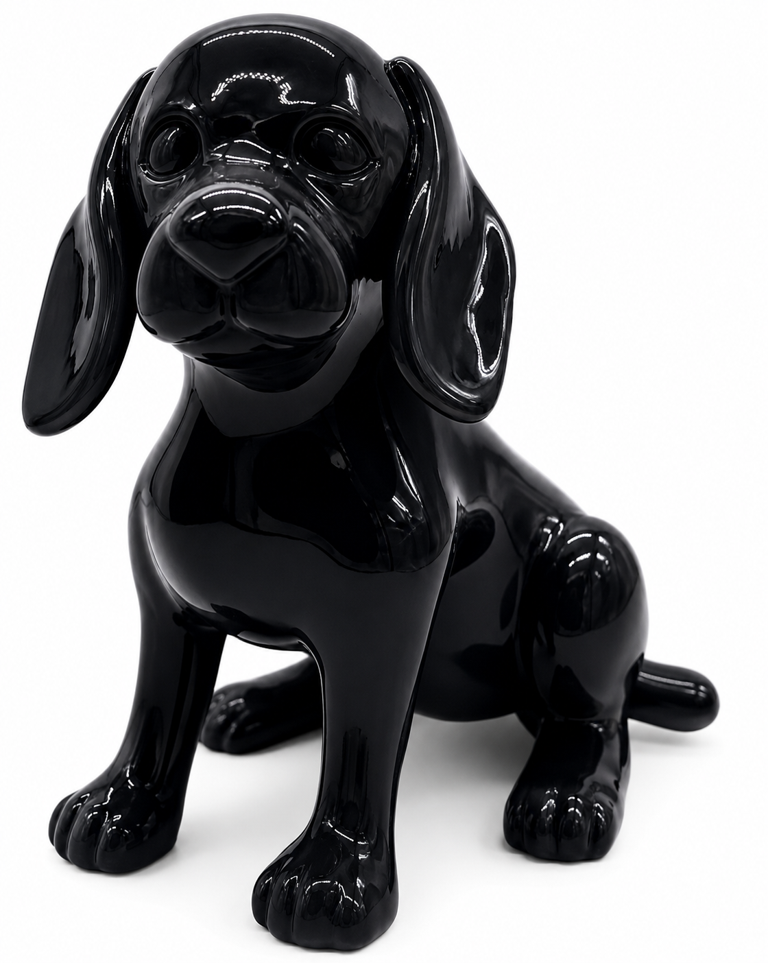 Unicolour Dachshund sculpture - additional product view | KULORI