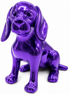 Chrome Dachshund sculpture - main product view | KULORI