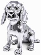 Chrome Dachshund sculpture - additional product view 6 | KULORI
