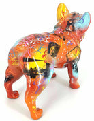 City Graf French Bulldog sculpture in Graffiti °2 finish - additional product view | KULORI