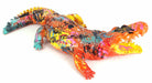 City Graf Crocodile decorative sculpture in Graffiti °2 finish - alternate product view | KULORI