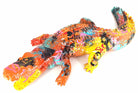 City Graf Crocodile decorative sculpture in Graffiti °2 finish - additional product view | KULORI