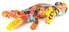 City Graf Crocodile decorative sculpture in Graffiti °2 finish - main product view | KULORI