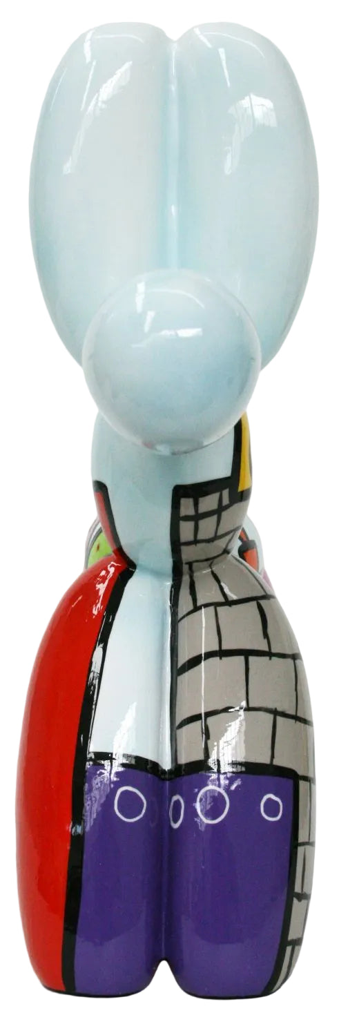City Cats Balloon Dog sculpture in Pop Colours finish - additional product view | KULORI