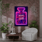 Drip N° 5 V.1 LED wall art in Originals LED Wall Art finish - alternate product view | KULORI