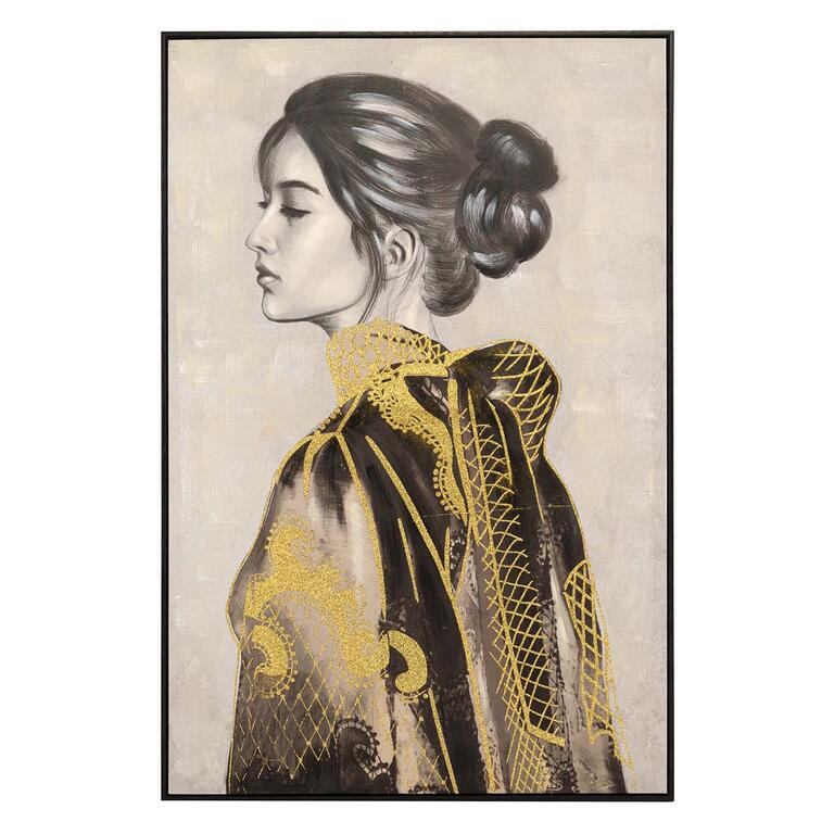 Sisters in the Golden Veil I Canvas - main product view | KULORI