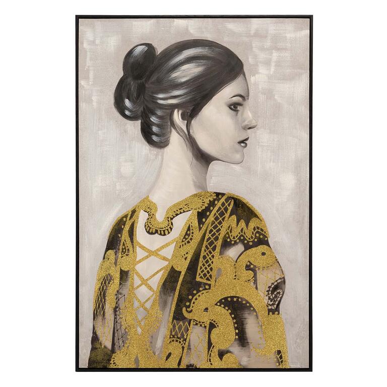 Sisters in the Golden Veil II Canvas - main product view | KULORI
