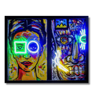 Frida x Ódor K LED wall art - main product view | KULORI
