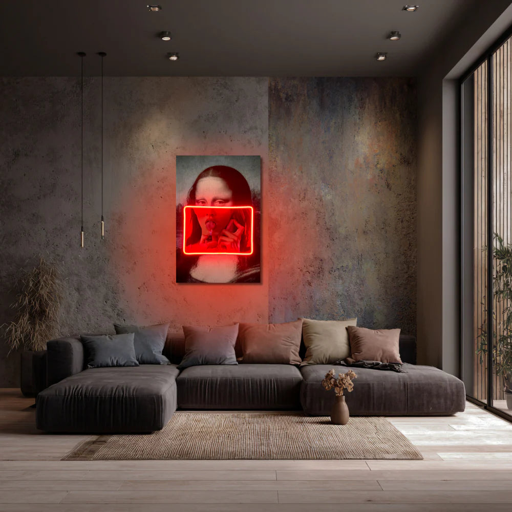Giaconda Lollipop V.2 LED wall art in Originals LED Wall Art finish - alternate product view | KULORI