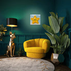 Golden Star V.1 LED wall art in Mini LED Wall Art finish - alternate product view | KULORI