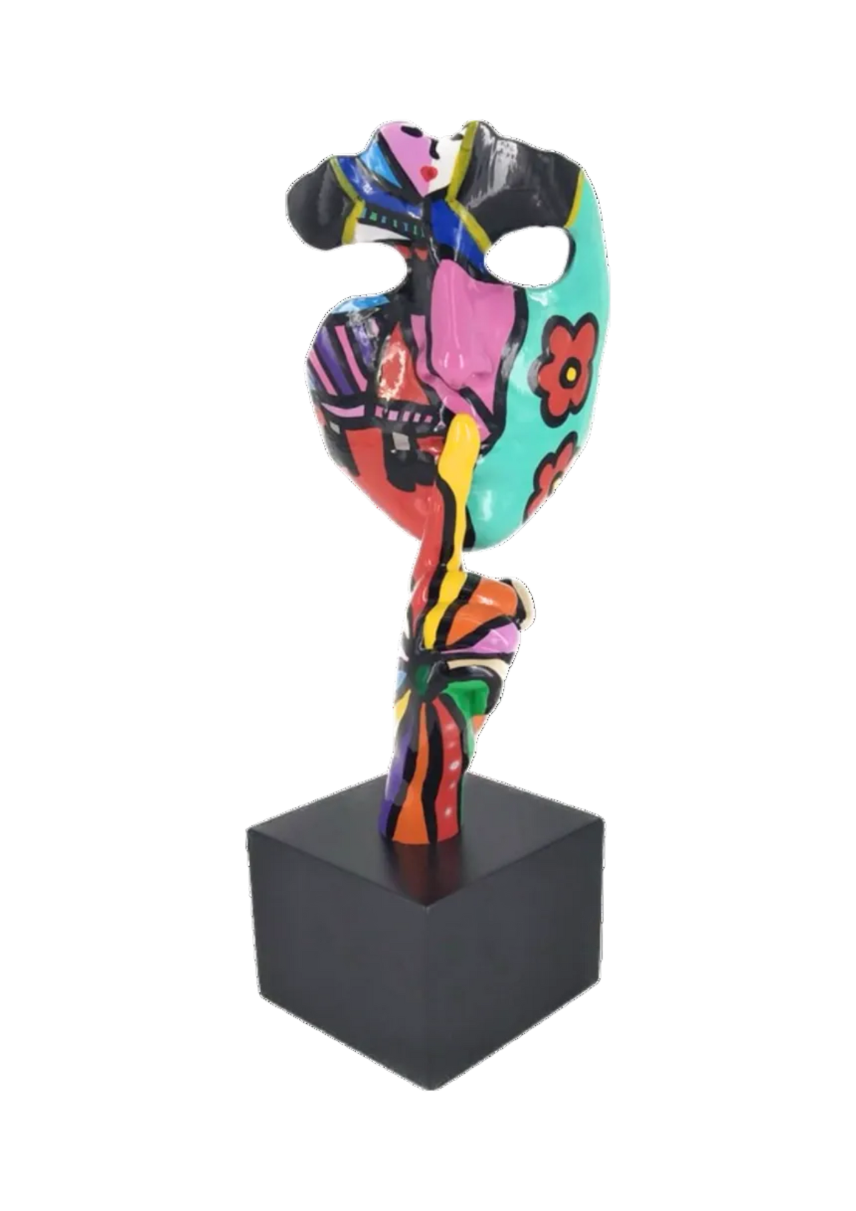 Her Freedom Silence sculpture in Pop Colours finish - main product view | KULORI