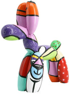 Sweety °2 Balloon Dog sculpture in Pop Colours finish - alternate product angle | KULORI