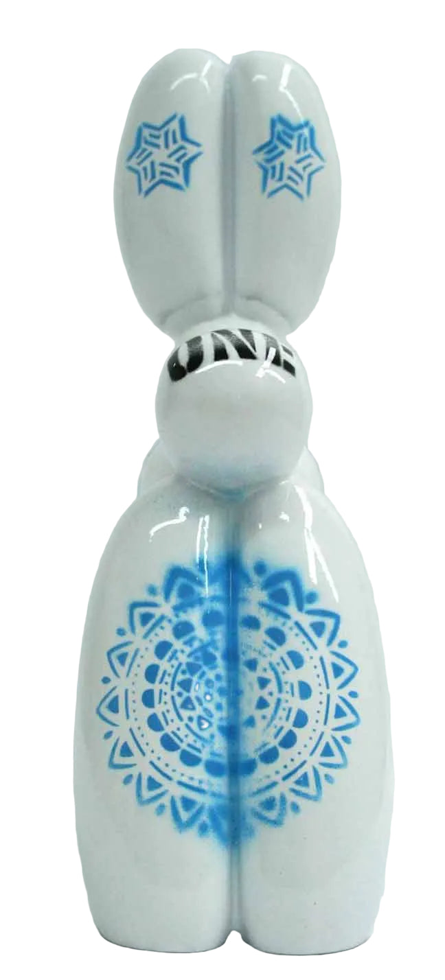 Purish Joe Balloon Dog sculpture in Graphic finish - additional product view | KULORI