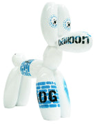 Purish Joe Balloon Dog sculpture in Graphic finish - alternate product angle | KULORI