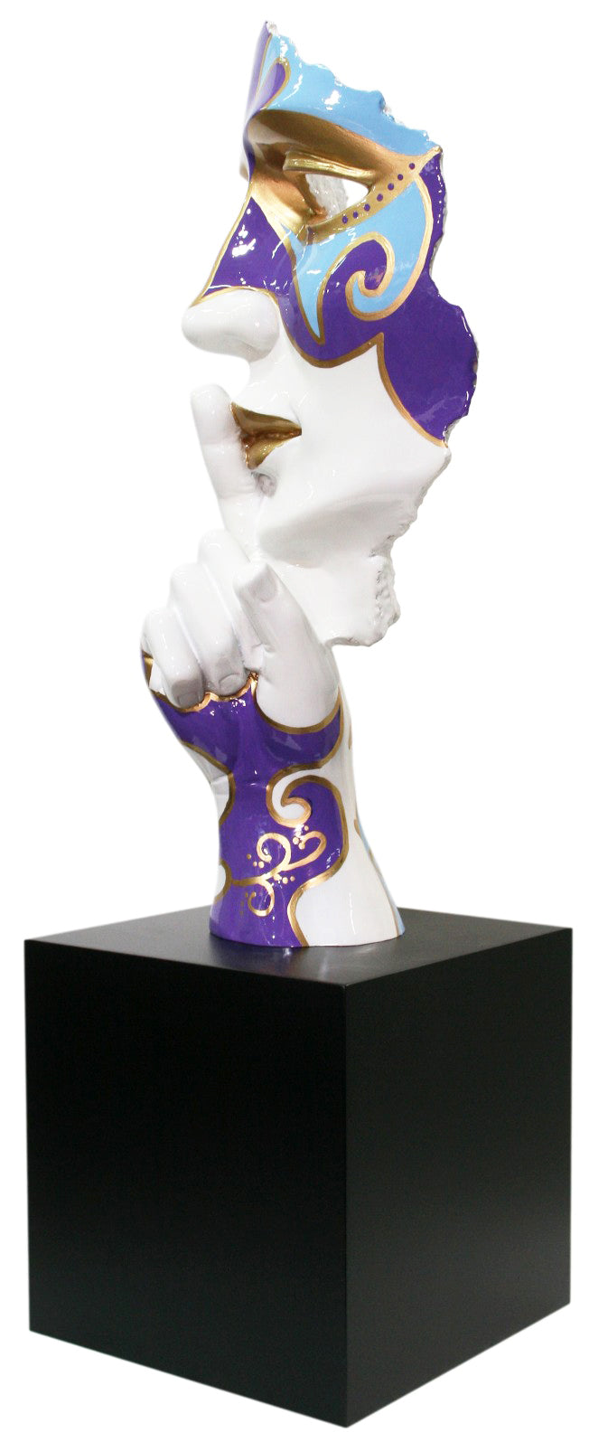 So Venetian Silence sculpture in Swirlo finish - alternate product view | KULORI