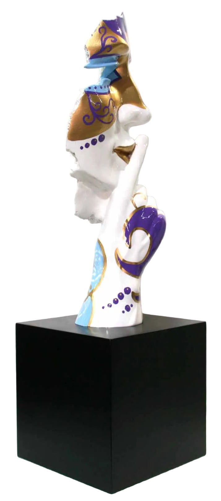 So Venetian Silence sculpture in Swirlo finish - additional product view | KULORI