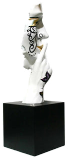 Butterfly Silence sculpture in Nature finish - additional product view | KULORI