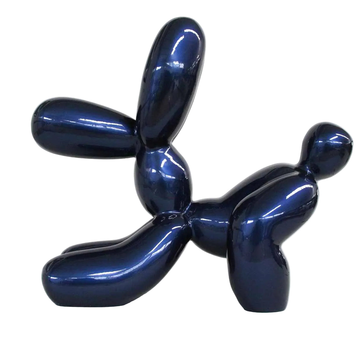 Fetch Balloon Dog sculpture in Metallic finish - main product view | KULORI