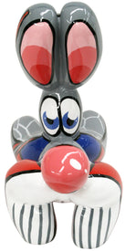 Sadida Fetch Balloon Dog sculpture in Nature finish - additional product view | KULORI
