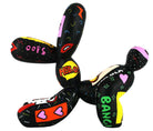 Pat Pop Fetch Balloon Dog sculpture in Pop Art finish - alternate product view | KULORI