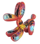 City Graf Fetch Balloon Dog sculpture in Graffiti °2 finish - main product view | KULORI