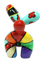 Her Freedom Fetch Balloon Dog sculpture in Pop Colours finish - alternate product angle | KULORI