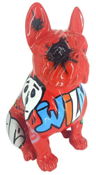 Monkey Grinch Seated Bulldog sculpture - product gallery view | KULORI