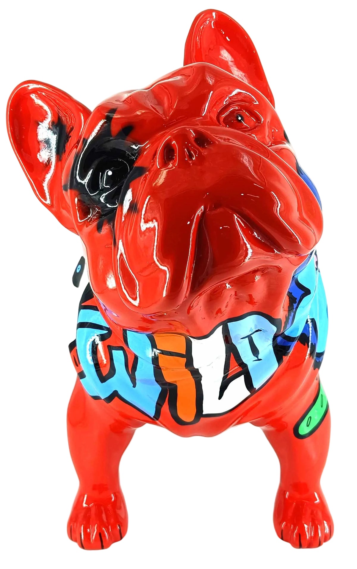 Monkey Grinch French Bulldog sculpture - product gallery view | KULORI