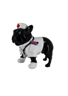 The Nurse Bulldog French Bulldog sculpture in Profession finish - main product view | KULORI