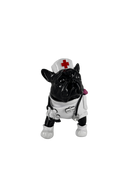 The Nurse Bulldog French Bulldog sculpture in Profession finish - alternate product view | KULORI