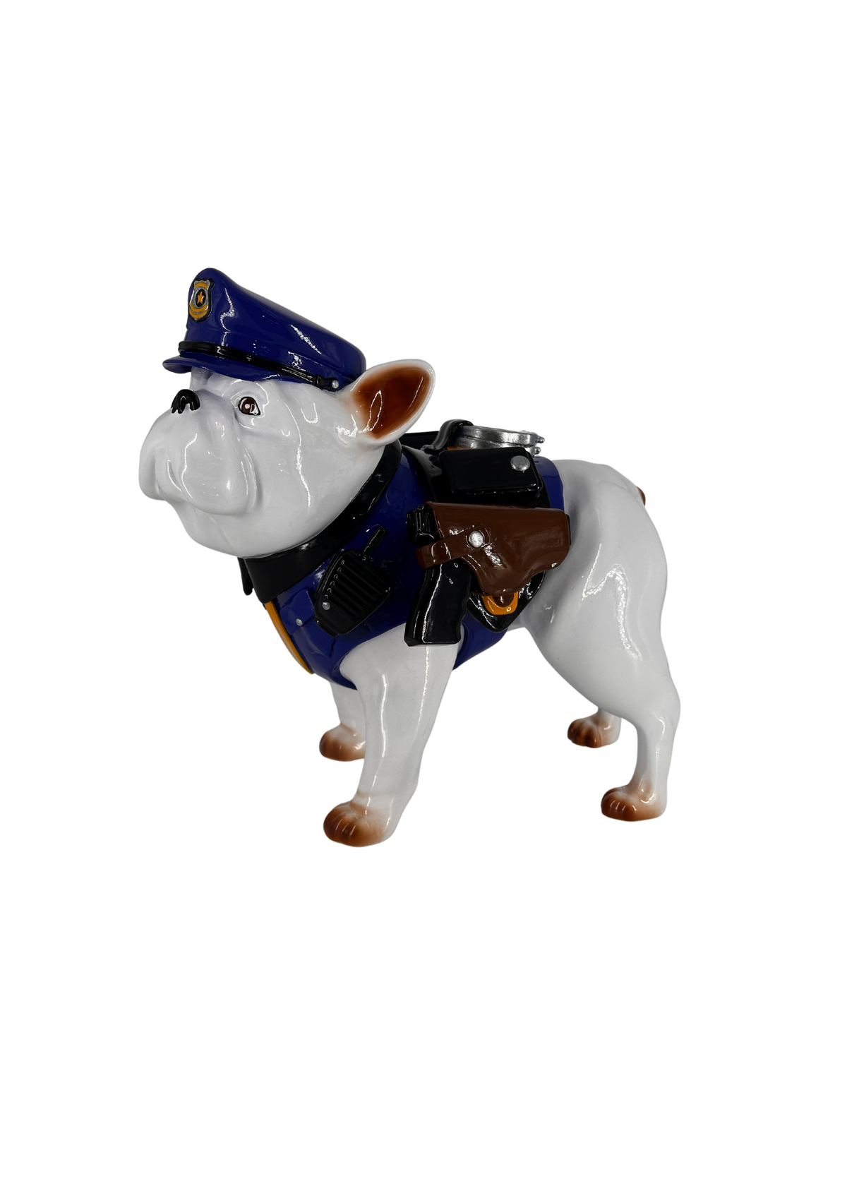The Police Dog Bulldog French Bulldog sculpture in Profession finish - main product view | KULORI