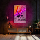 Jessica Unveiled LED wall art in Originals LED Wall Art finish - alternate product view | KULORI