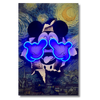 Mickey Starry Night LED wall art - alternate product angle | KULORI
