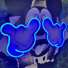 Mickey Starry Night LED wall art - additional product view | KULORI