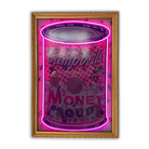 The Soup of Success x Mr Pablo Costa LED wall art - main product view | KULORI