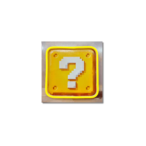 Mystery Cube V.1 LED wall art in Mini LED Wall Art finish - main product view | KULORI