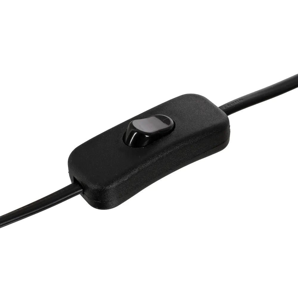 Black cable clamp with a switch | KULORI Malta & Gozo
