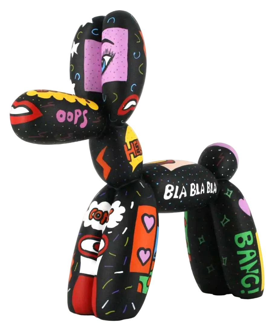 Pat Pop Balloon Dog sculpture in Pop Art finish - main product view | KULORI