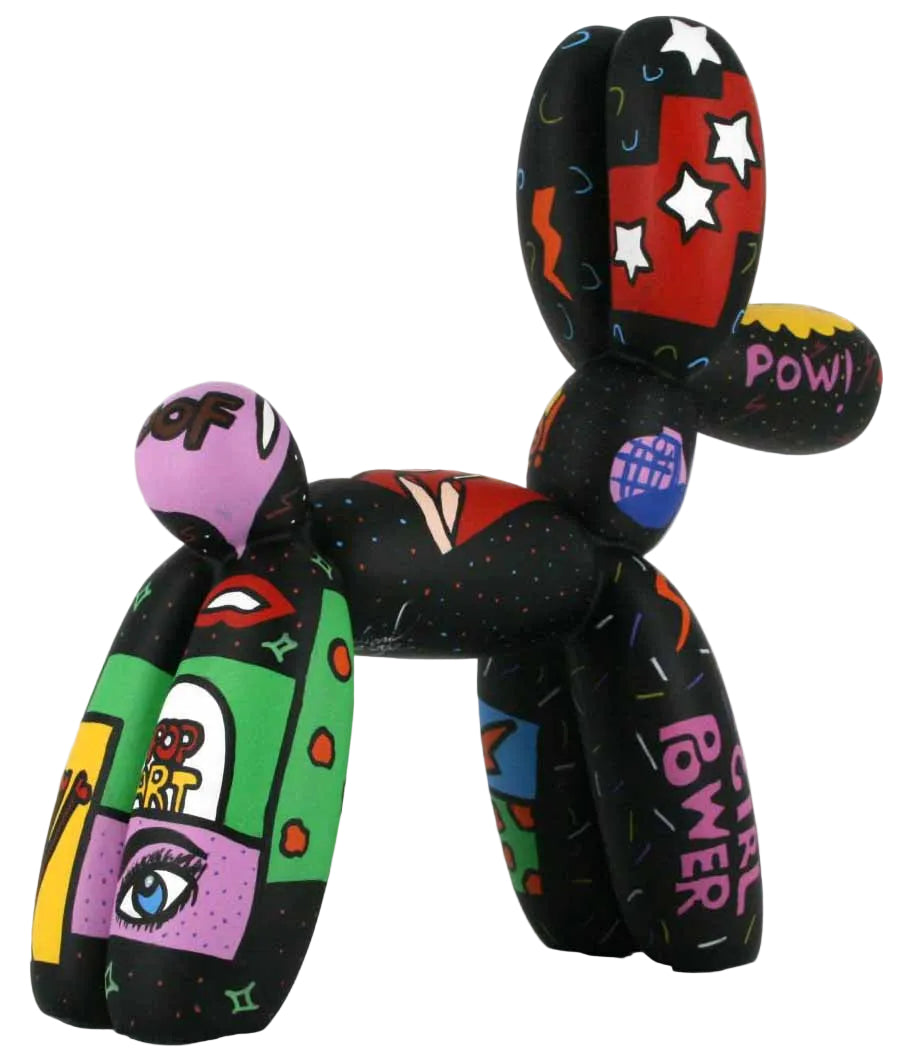 Pat Pop Balloon Dog sculpture in Pop Art finish - product gallery view | KULORI