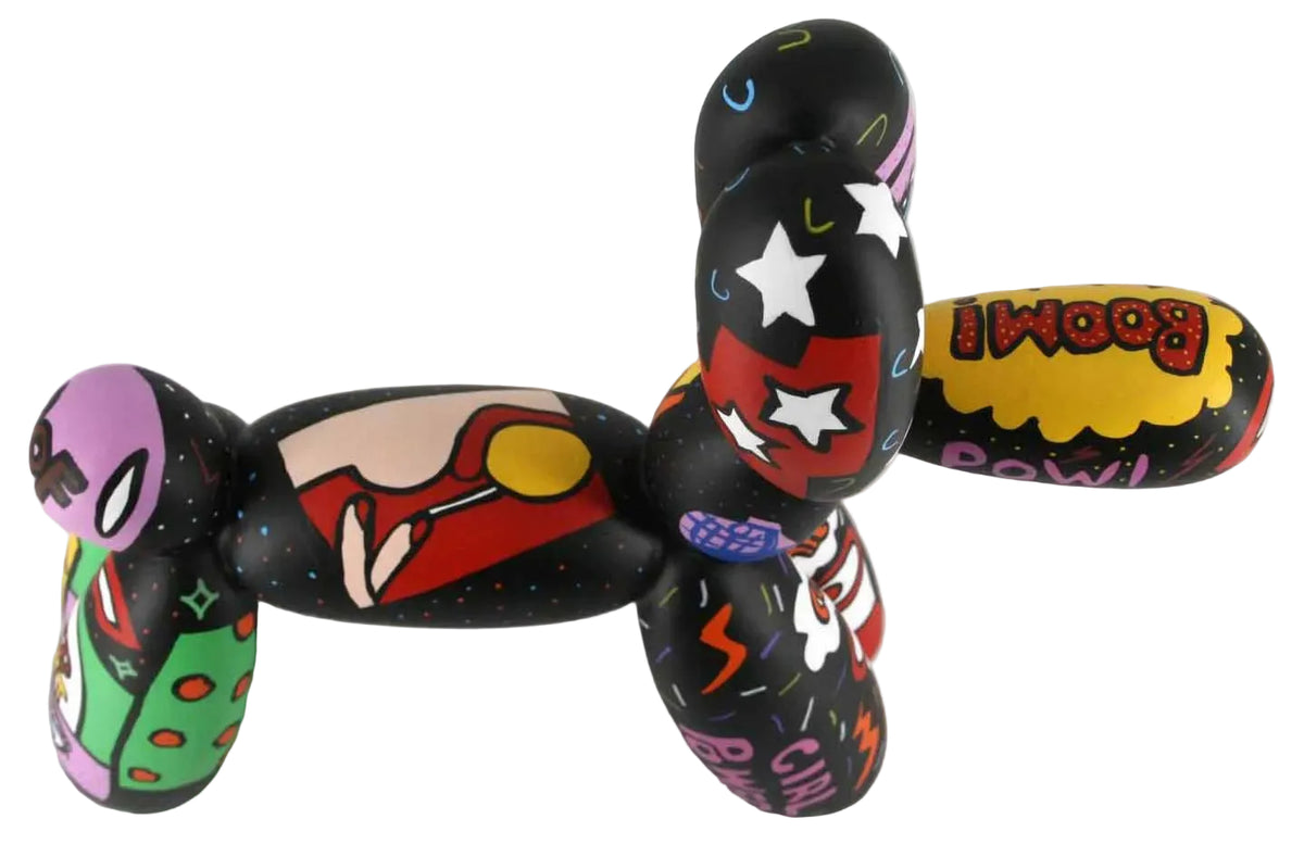 Pat Pop Balloon Dog sculpture in Pop Art finish - additional product view 7 | KULORI