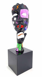 Pat Pop Silence sculpture in Pop Art finish - main product view | KULORI