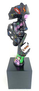 Pat Pop Silence sculpture in Pop Art finish - additional product view | KULORI
