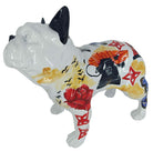 Phone French Bulldog sculpture in Nature finish - main product view | KULORI