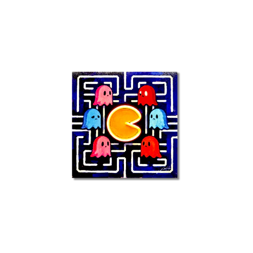 Pixel Arcade V.1. LED wall art in Mini LED Wall Art finish - main product view | KULORI