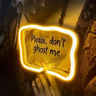 Don't Ghost Me LED wall art in Originals LED Wall Art finish - additional product view | KULORI