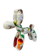 Rose Balloon Dog sculpture in Nature finish - main product view | KULORI