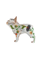 Rose French Bulldog sculpture in Nature finish - alternate product angle | KULORI