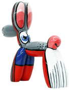 Sadida Balloon Dog sculpture in Nature finish - alternate product view | KULORI