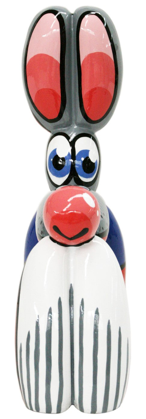 Sadida Balloon Dog sculpture in Nature finish - additional product view | KULORI